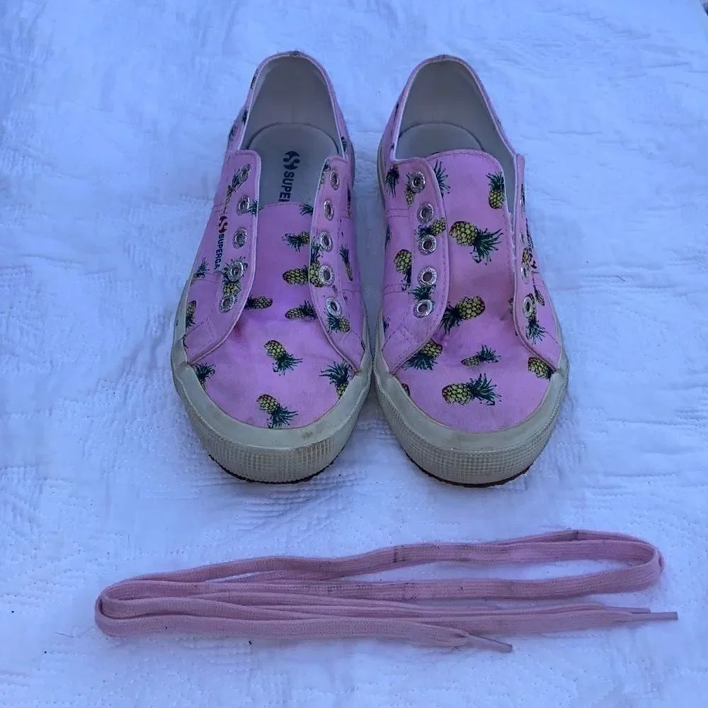 Superga Pineapple Shoes Size US 6.5 Anthropologie